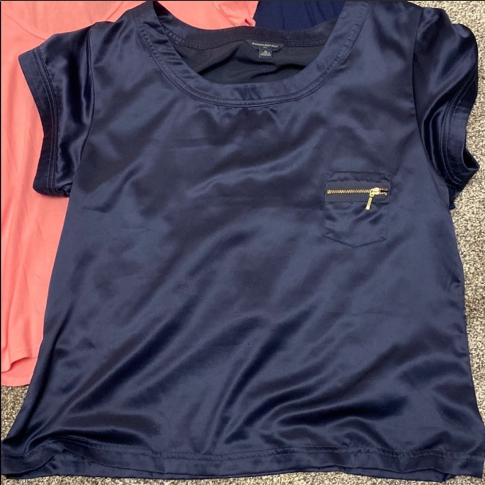 Banana Republic navy shirt